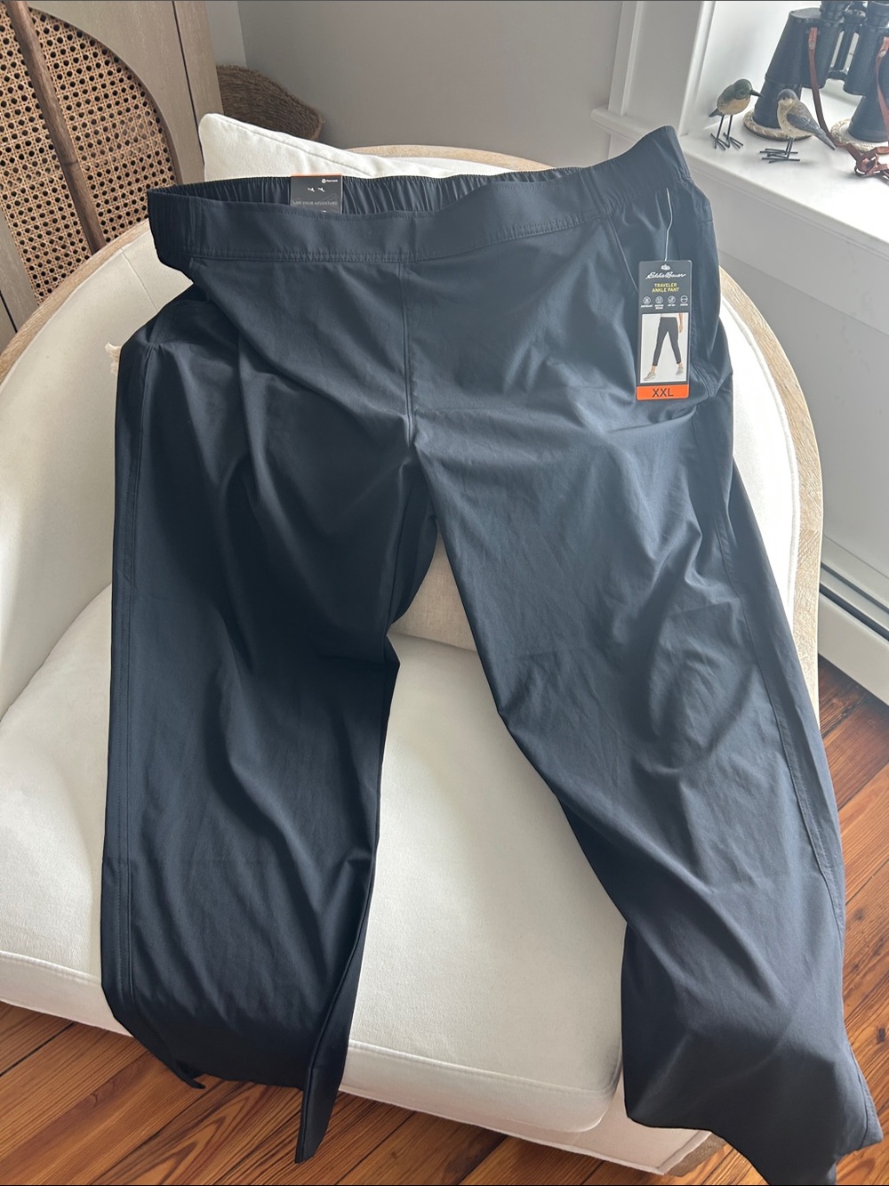 Eddie Bauer Traveler Ankle Pant - black xxl - Picture 2 of 6
